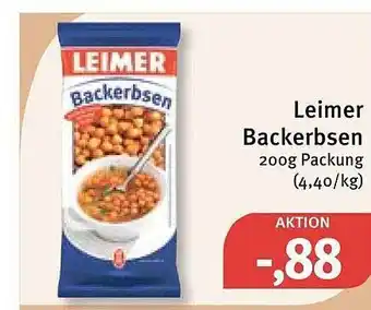 Feneberg Leimer backerbsen Angebot