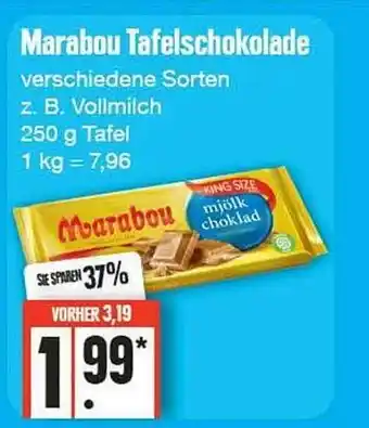 Edeka Frischemarkt Marabou tafelschokolade Angebot