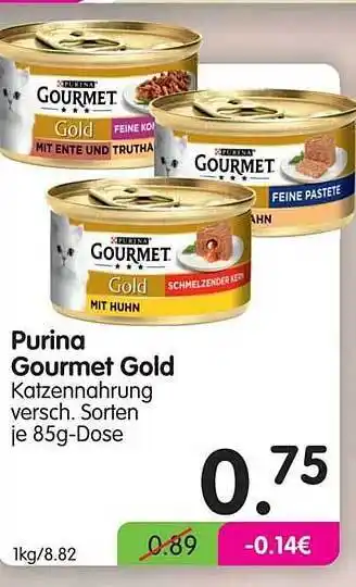 MegaZoo Purina gourmet gold Angebot