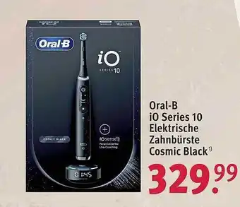 Rossmann Oral-b io series 10 elektrische zahnbürste cosmic black Angebot