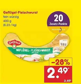 Netto Marken-Discount Gutfried geflügel-fleischwurst Angebot