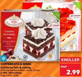 Kaufland Coppenrath & Wiese Cafeteria fein & sahnig 450-605 g Packg. Angebot