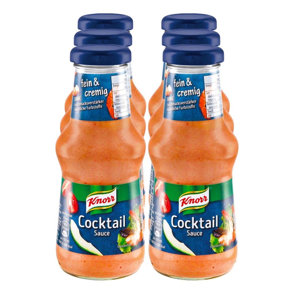 Knorr cocktailsauce 250 ml, 6er pack Angebot bei Netto MarkenDiscount