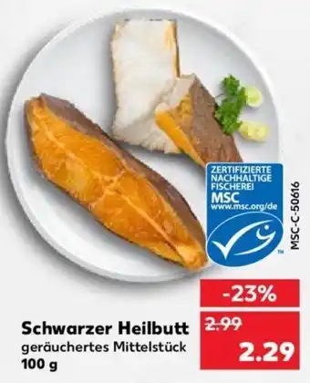 Kaufland Schwarzer Heilbutt 100 g Angebot