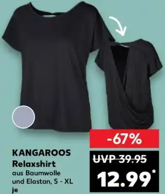 Kaufland Kangaroos Relaxshirt Angebot