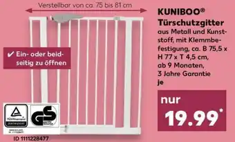 Kaufland Kuniboo Türschutzgitter Angebot