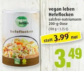 Markant Vegan Leben Hefeflocken 200g Angebot