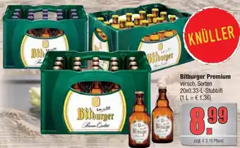 alldrink Bitburger Premium 20x0,33 L Angebot