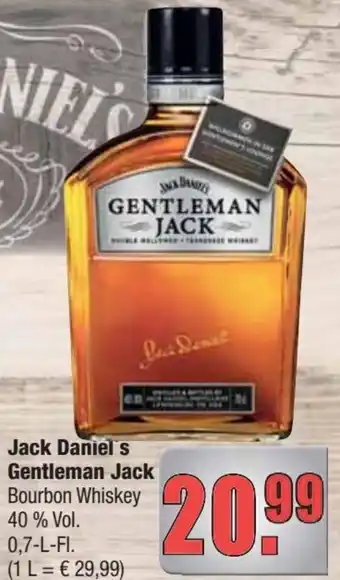 alldrink Jack Daniel's Gentleman Jack 0,7 L-Fl. Angebot