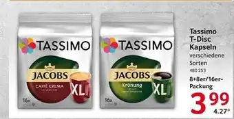 Selgros Tassimo t-disc kapseln verschiedene sorten Angebot