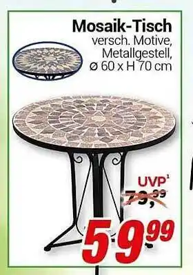 CENTERSHOP Mosaik-tisch Angebot