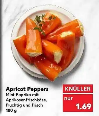 Kaufland Apricot peppers Angebot