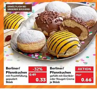 Kaufland Berliner oder pfannkuchen Angebot