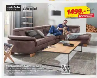 Höffner Wohnlandschaft „beata” mein sofa bold Angebot