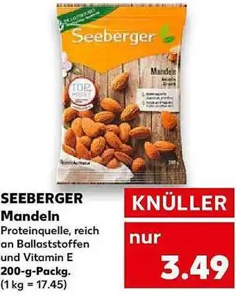 Kaufland Seeberger mandeln Angebot