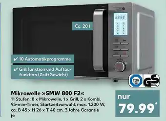 Kaufland Mikrowelle smw 800f2 Angebot