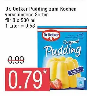 Marktkauf Dr oetker pudding zum kochen Angebot