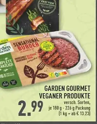 Marktkauf Garden gourmet veganer produkte Angebot