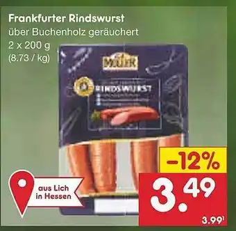 Netto Marken-Discount Frankfurter rindswurst Angebot