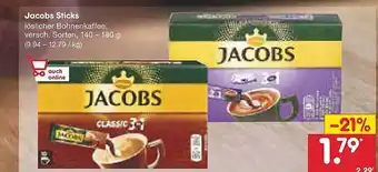 Netto Marken-Discount Jacobs sticks Angebot