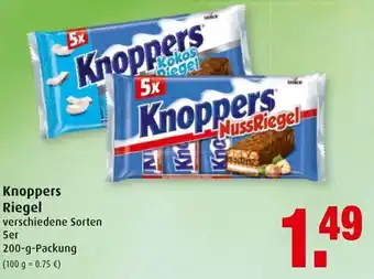 Markant Knoppers Riegel 200g Angebot