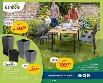 ROLLER Gardiola stapelstuhl pflanzkübel gartentisch Angebot