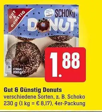 Edeka Gut & günstig donuts Angebot