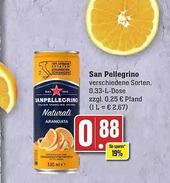 Edeka San pellegrino Angebot