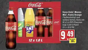 Edeka Coca-cola, mezzo-mix, fanta orange Angebot