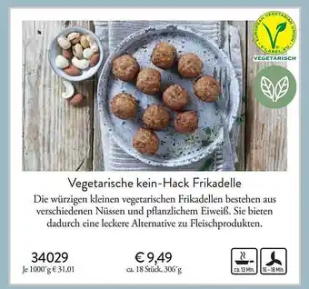 Eismann Vegetarische kein-hack frikadelle Angebot