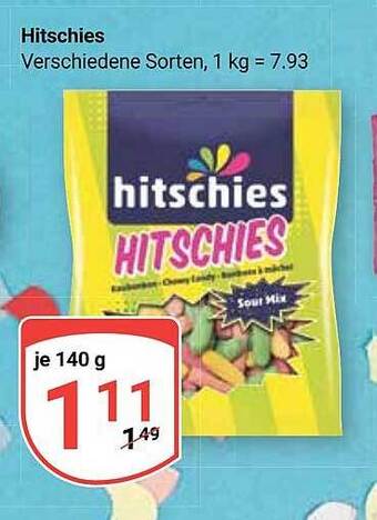 Globus Hitschies verschiedene sorten Angebot