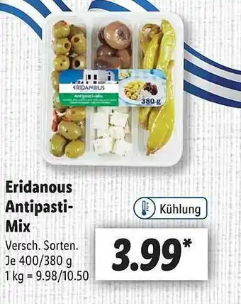 Lidl Eridanous antipasti-mix Angebot