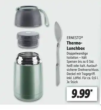 Lidl Ernesto thermo-lunchbox Angebot