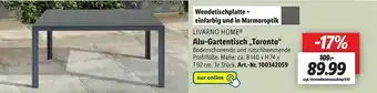 Lidl Lavarno home alu-gartentisch „toronto“ Angebot