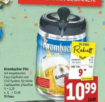 Marktkauf Krombacher pils Angebot