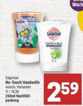 Marktkauf Sagrotan no-touch handseife Angebot