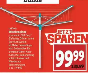 Marktkauf Leifheit wäschespinne Angebot