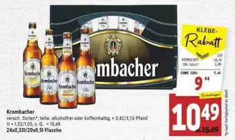 Marktkauf Krombacher Angebot