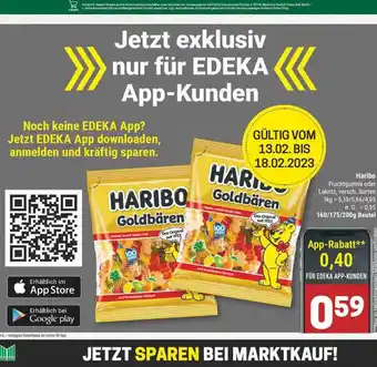 Marktkauf Haribo fruchtgummi oder lakritz Angebot