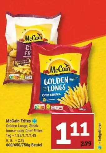 Marktkauf Mccain frites Angebot