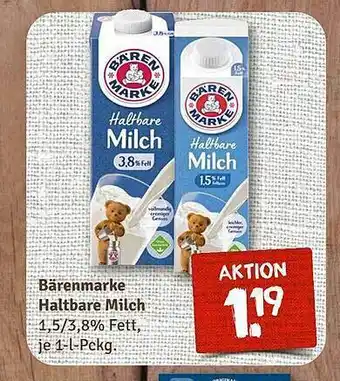 nahkauf Bärenmarke haltbare milch Angebot