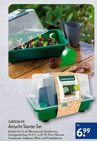 Aldi Nord Gardenline anzucht-starter-set Angebot