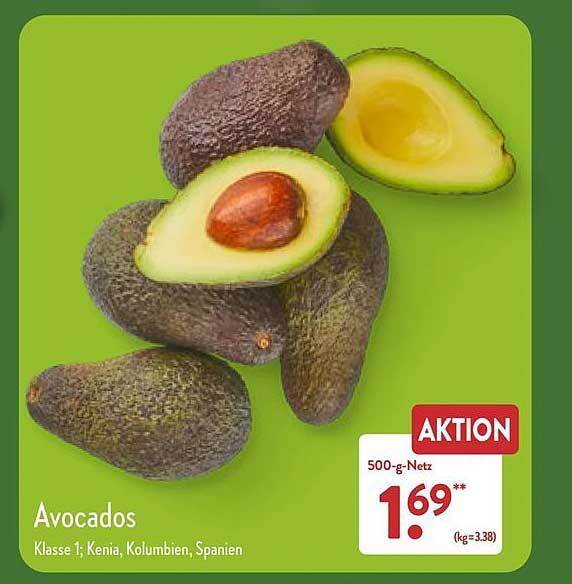 Avocados Angebot bei Aldi Nord