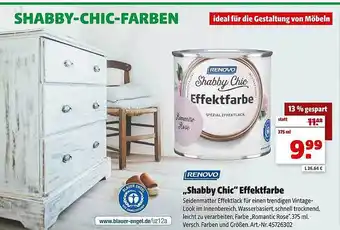 Hagebau Renovo „shabby chic” effektfarbe Angebot