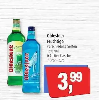 Markant Oldesloer fruchtige Angebot