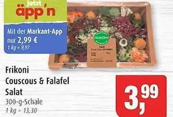 Markant Frikoni couscous & falafel salat Angebot