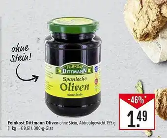 Marktkauf Feinkost dittmann oliven Angebot