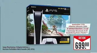 Marktkauf Sony playstation 5 digital edition + horizon forbidden west bundle (uk) (ps5) Angebot