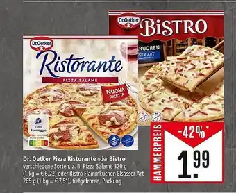 Marktkauf Dr oetker pizza ristorante oder bistro Angebot