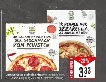 Marktkauf Gustavo gusto steinofen pizza Angebot